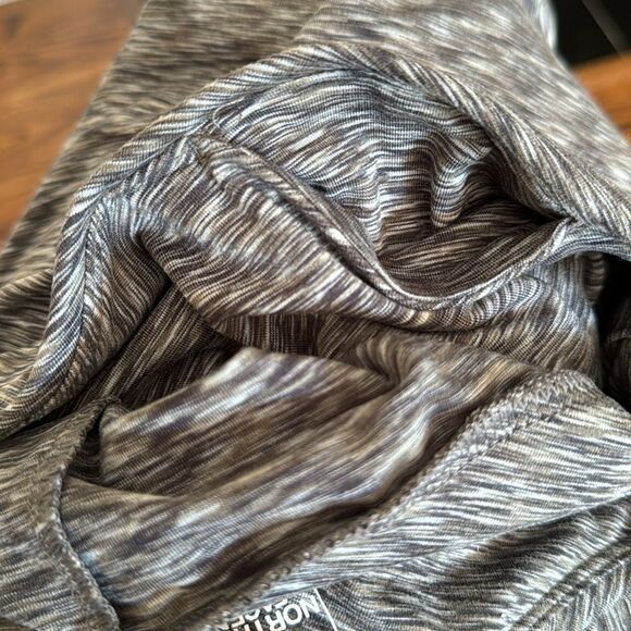 The North Face Cypress Heather gray jersey knit drawstring ruched front skirt. S - Picture 9 of 9